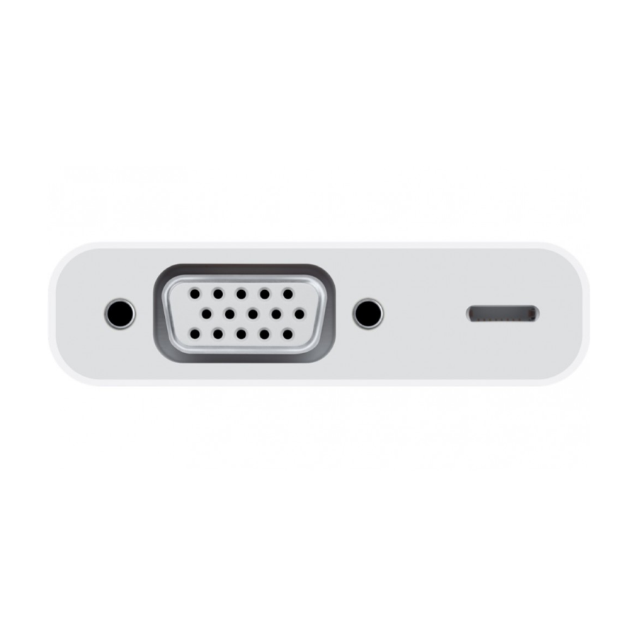 Apple Lightning to VGA Adapter