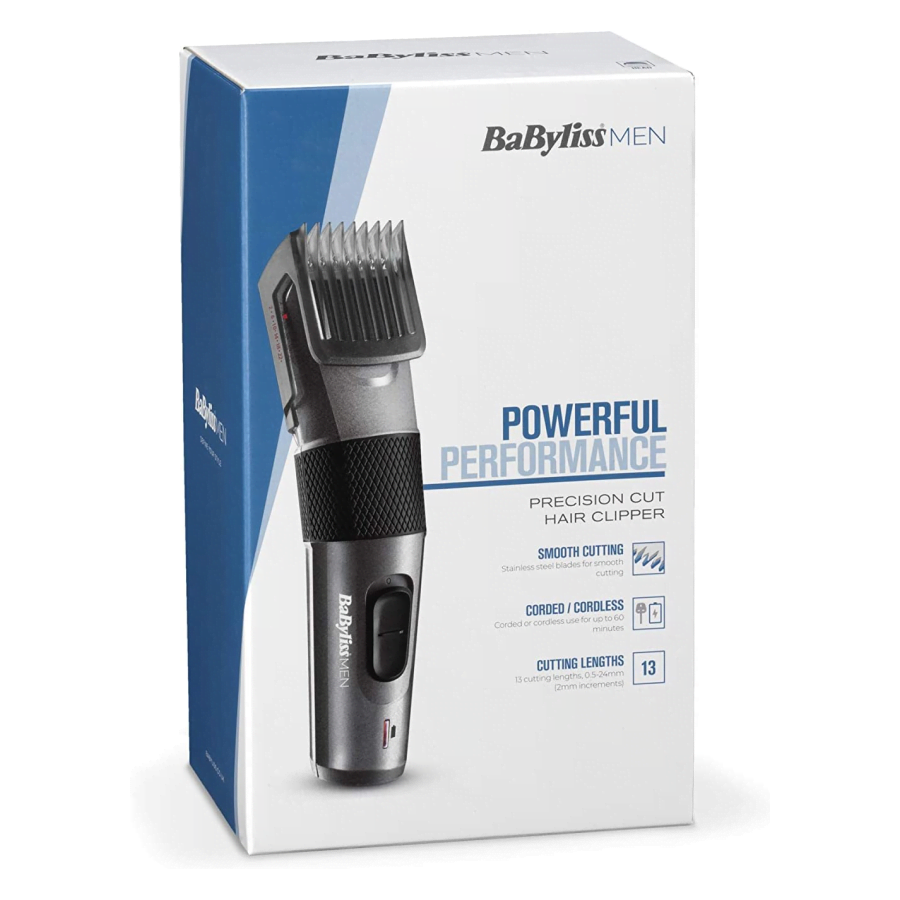 BaByliss 7756U Men Precision Cut Rechargeable Hair Clipper