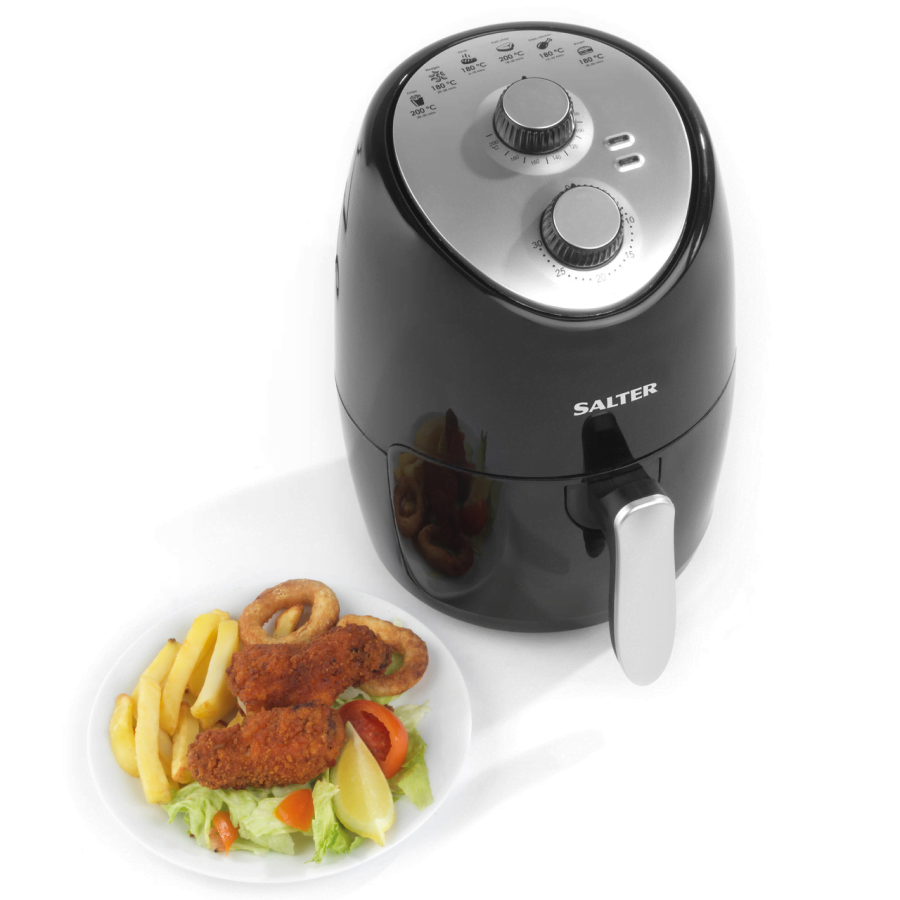 Salter EK2817HV2 Compact Air Fryer 2Lt - Black