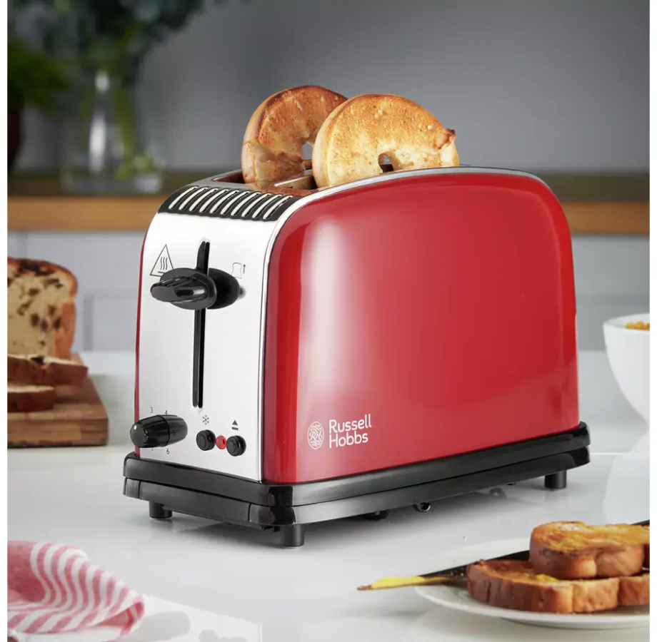 Russell Hobbs 23330 Stainless Steel 2 Slice Toaster 