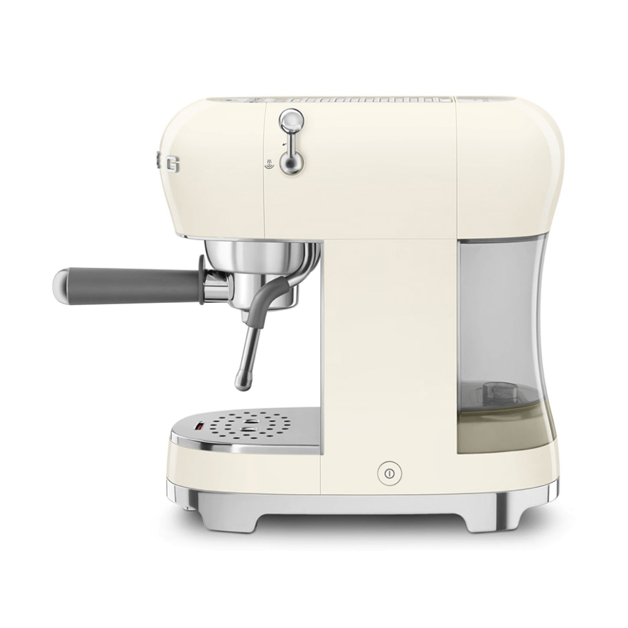 Smeg ECF02CRUK Espresso Manual Kahve Makinesi - Krem