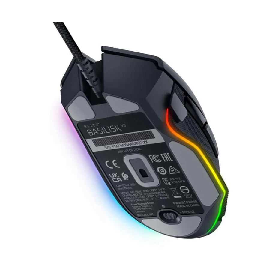 Razer Basilisk V3 - Wired Customisable Gaming Mouse