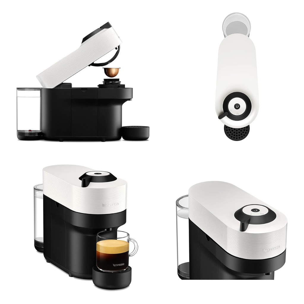 Nespresso by Krups XN920140 Vertuo Pop, White