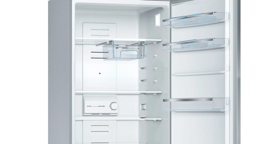 Bosch Seri 4 NoFrost Alttan Donduruculu A+ net 480 LT.  Buzdolabı Stainless Steel - KGN55VL21U