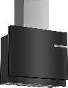 Bosch Serie 2 Duvar Tipi Davlumbaz, 60 cm, Siyah Cam, Siyah - DWK64PJ60T