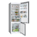 Bocsh Series 6, free-standing fridge-freezer , Glass Door,193x70cm, Black KGN56LB31U