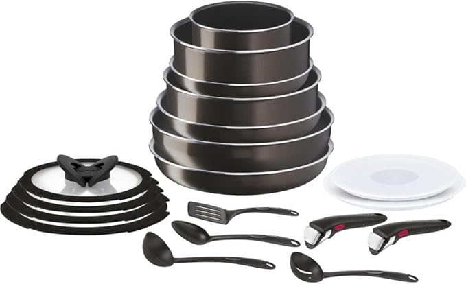 Tefal Ingenio XL Intense Titanyum 2X Maxi Set 19 Parça -2100129603