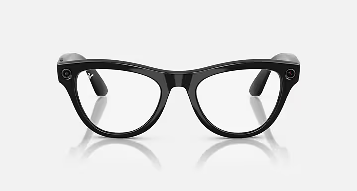 Ray-Ban Meta Smart Glasses Meta Skyler - Clear/Amethyst Transitions (RW4010-C604/MF52)