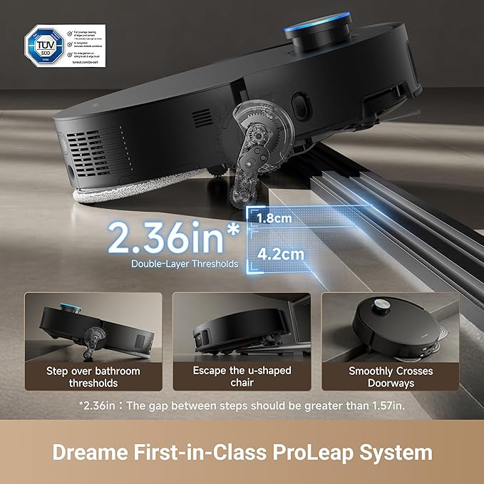 Dreame X50 Ultra Robot Vacuum Cleaner Black