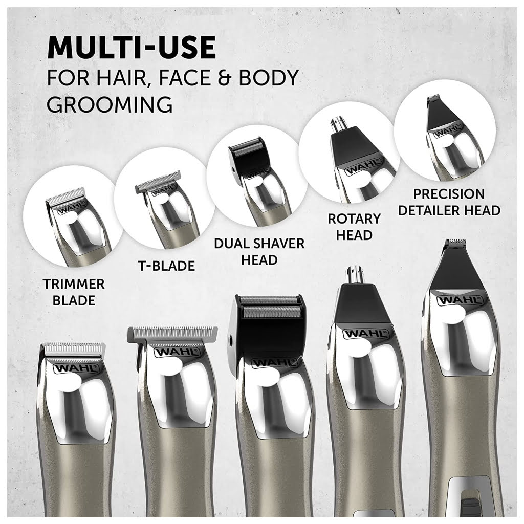 Wahl 9855-2417 Chromium Multi Grooming Kit