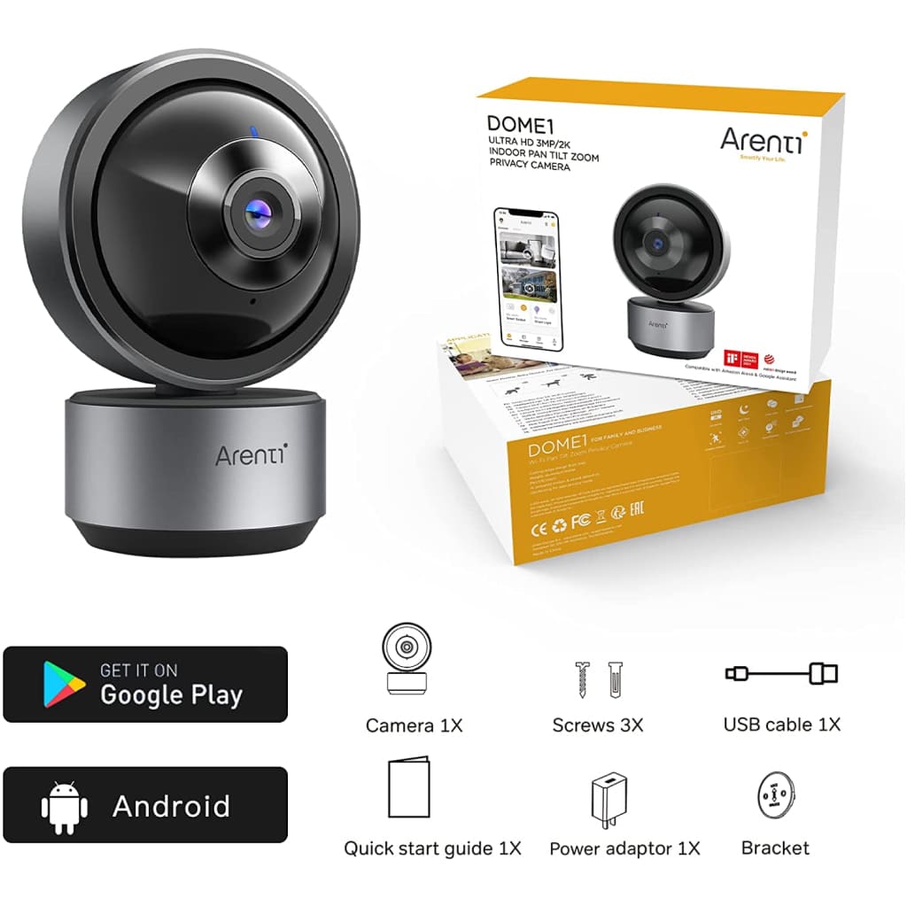 Arenti Dome1 Indoor Home Security Camera