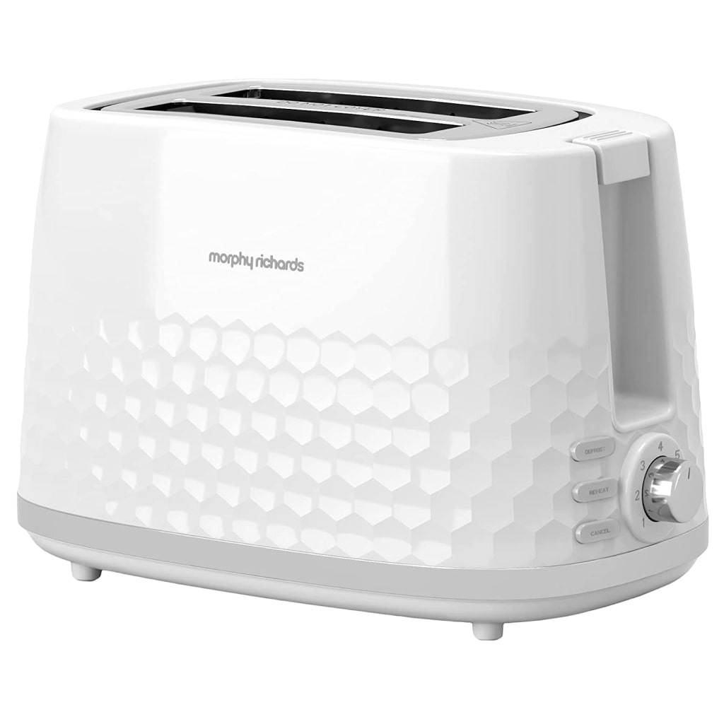 Morphy Richards 220034 Hive 2 Slice Toaster - White