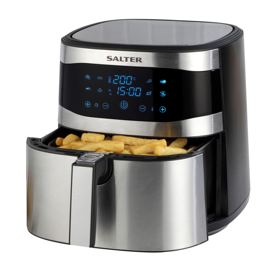 Salter URUN01396&quot;Go Healthy&quot; 8L XXL Hot Air Fryer - EK4628AS