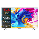 TCL 75C645 4K Ultra HD 75&quot; with Satellite Receiver Google Smart QLED TV