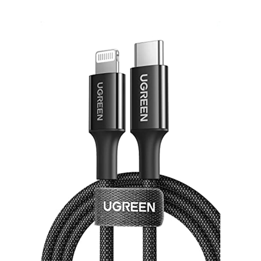 Ugreen USB C - Lightning 1M Hızlı Şarj Kablosu - Siyah (60759B)