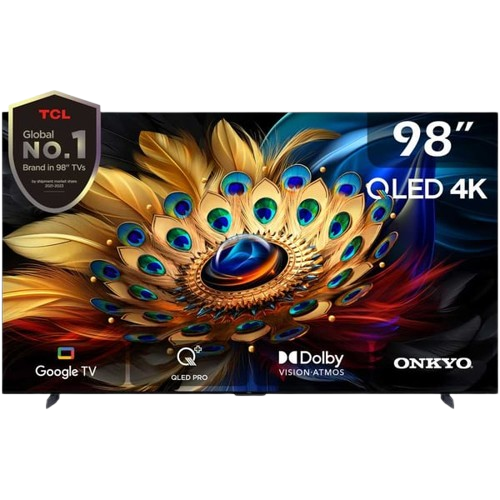 TCL 98C655 QLED 4K Google TV