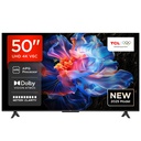 TCL 50&quot; 50V6C 4K Ultra HD, HDR 10+, Google TV (2025)