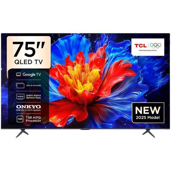 TCL 75&quot; 75P8K QLED 4K 144 Hz Quantum Crystal Google TV (2025)
