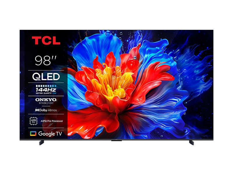 TCL 98&quot; 98P8K QLED 4K 144 Hz Quantum Crystal Google TV (2025)