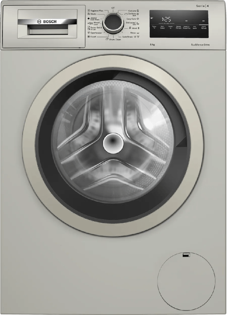 Bosch Washing Machine 8 Kg 1200rpm Silver A+++ - WAN2420XME