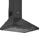 Bosch Serie 2 Duvar Tipi Davlumbaz, 60 cm, Siyah Cam, Siyah - DWK64PJ60T