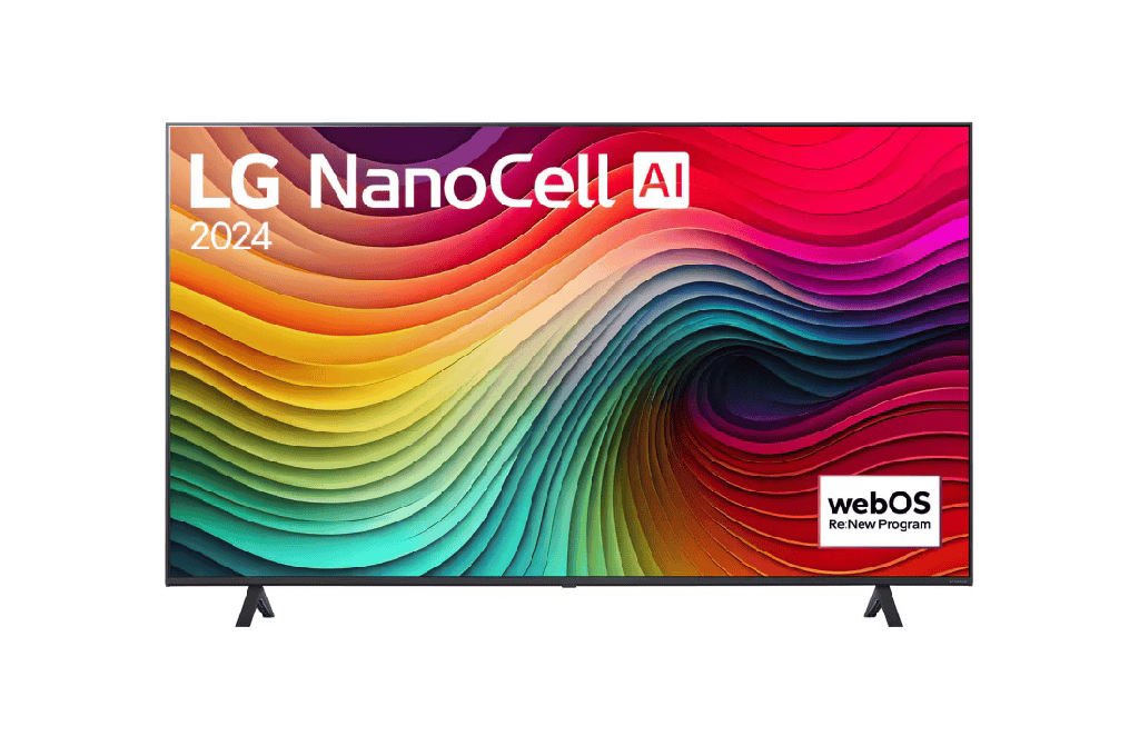 LG  55'' NanoCell 4K Ultra HD WebOS 24 Smart TV - 55NANO82T3B