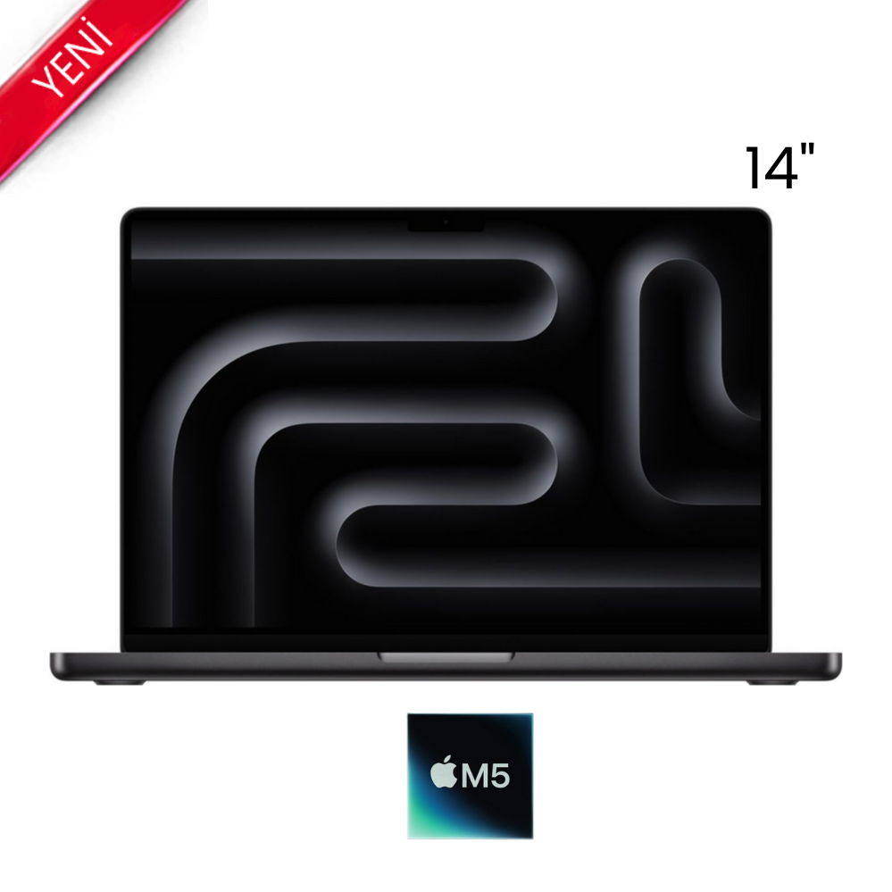 Apple MacBook Pro 14&quot; M5 Chip 10-Core 16GB Unified RAM 512GB SSD Space Black - MDE04