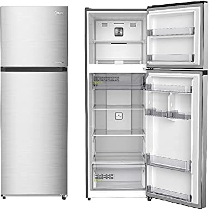 Midea 266Lt. Gross Top Mount Double Door Refrigerator - MDRT385MTE46AE
