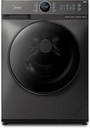 Midea 10KG Front Load Smart Washing Machine with Lunar Dial, 1400 RPM, 14 Programs, Fully Automatic Washer - MF200W100WBT