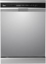 Midea 14 Place Settings 8 Programs Dishwasher Silver WQP14-W7633CS