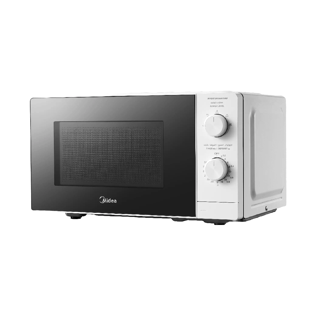 Midea Microwave 20L White Inverter - MM7P012MZ-WH