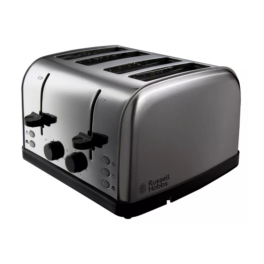 Russell Hobbs 18790  4 Slice Toaster - Stainless Steel